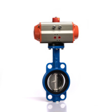 DN50~600 Wafer flanged pneumatic wafer butterfly valve